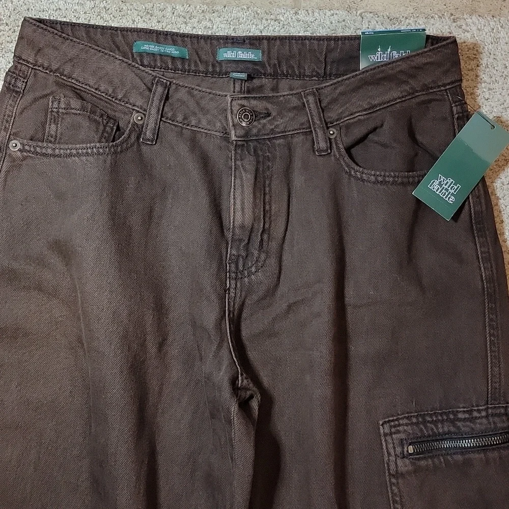 Wild Fable Brown Baggy Jeans - Picture 2 of 6